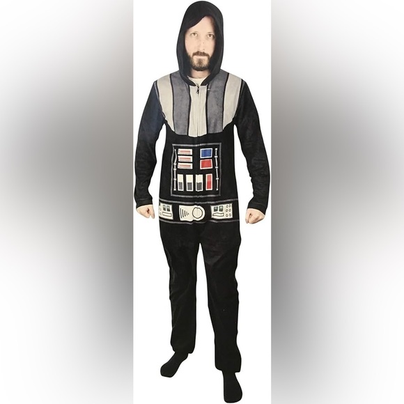 Star Wars Darth Vader Adult Onesie - Picture 1 of 2